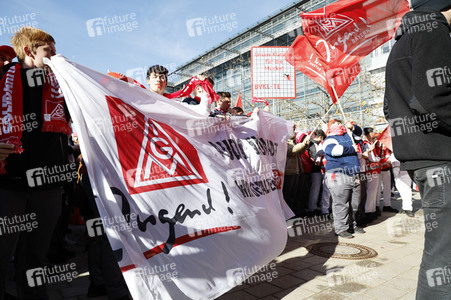 Warnstreik der IG Metall in Ingolstadt