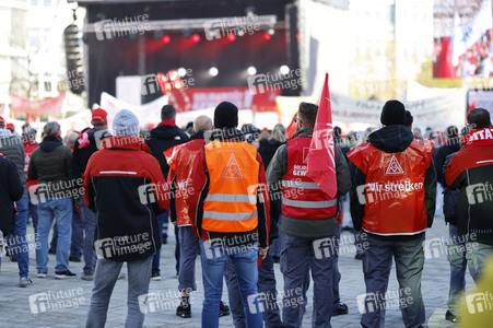 Warnstreik der IG Metall in Ingolstadt