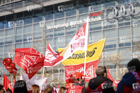 Warnstreik der IG Metall in Ingolstadt