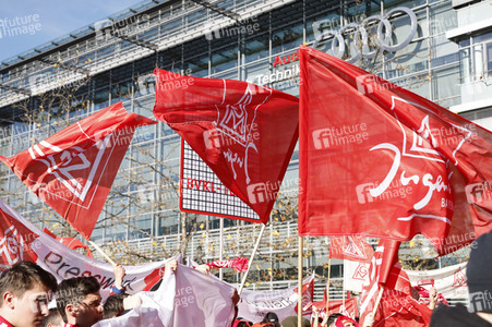 Warnstreik der IG Metall in Ingolstadt