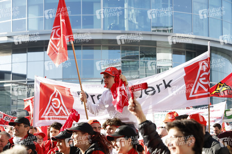 Warnstreik der IG Metall in Ingolstadt