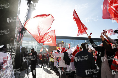 Warnstreik der IG Metall in Ingolstadt