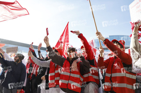 Warnstreik der IG Metall in Ingolstadt