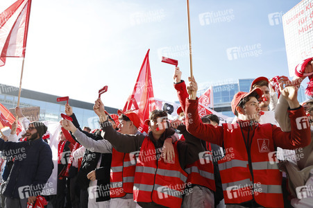 Warnstreik der IG Metall in Ingolstadt