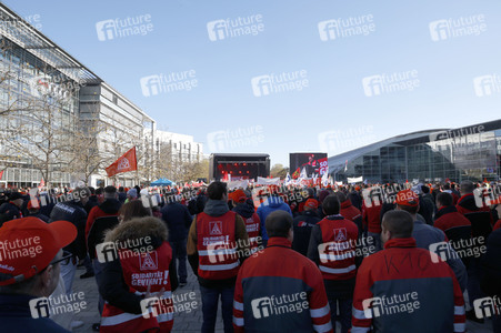 Warnstreik der IG Metall in Ingolstadt