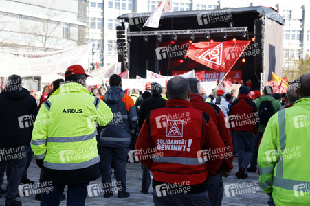 Warnstreik der IG Metall in Ingolstadt