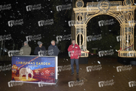 Eröffnung des Christmas Garden 2022 in Hannover