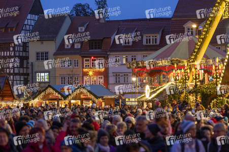 Eröffnung des Weihnachtsmarktes 2022 in Erfurt