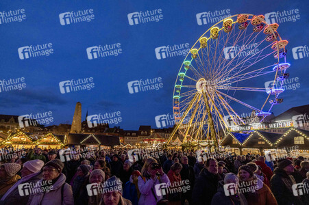 Eröffnung des Weihnachtsmarktes 2022 in Erfurt