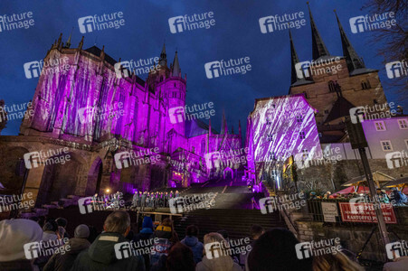 Eröffnung des Weihnachtsmarktes 2022 in Erfurt