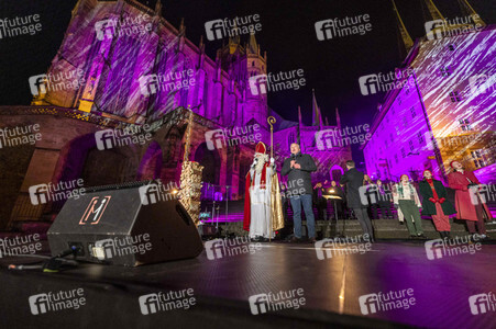Eröffnung des Weihnachtsmarktes 2022 in Erfurt