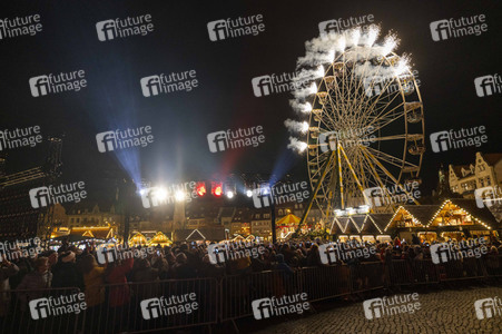 Eröffnung des Weihnachtsmarktes 2022 in Erfurt
