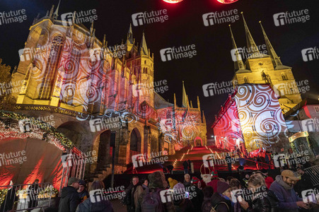 Eröffnung des Weihnachtsmarktes 2022 in Erfurt
