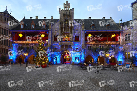 Wintermärchen auf Schloss Marienburg in Pattensen