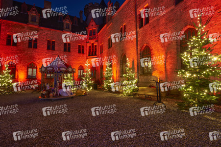 Wintermärchen auf Schloss Marienburg in Pattensen