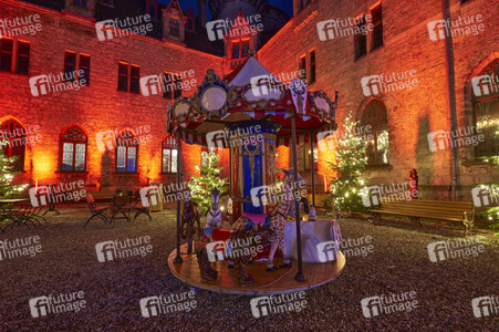 Wintermärchen auf Schloss Marienburg in Pattensen