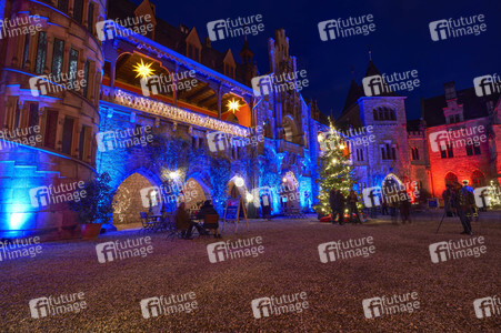 Wintermärchen auf Schloss Marienburg in Pattensen