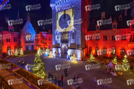 Wintermärchen auf Schloss Marienburg in Pattensen