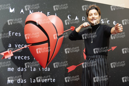 Pressetermin mit Manuel Carrasco in Madrid