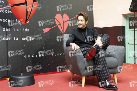 Pressetermin mit Manuel Carrasco in Madrid