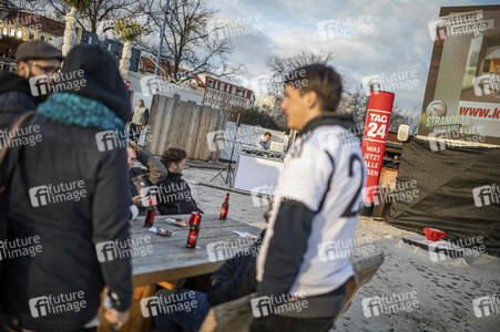 Public Viewing der FIFA Weltmeisterschaft 2022 in Magdeburg