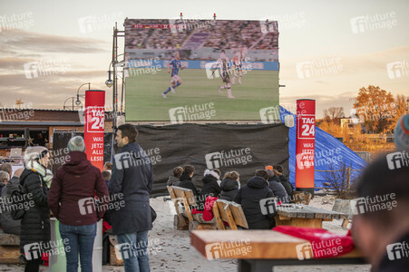 Public Viewing der FIFA Weltmeisterschaft 2022 in Magdeburg