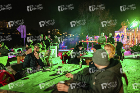 Public Viewing der FIFA Weltmeisterschaft 2022 in Magdeburg