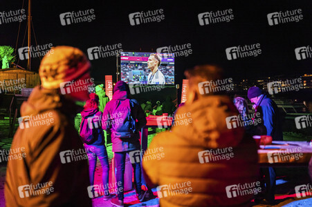 Public Viewing der FIFA Weltmeisterschaft 2022 in Magdeburg