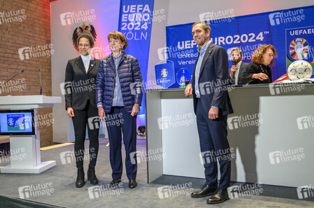 Pressetermin zur UEFA Euro 2024 in Köln