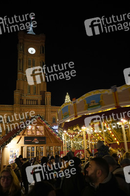 Weihnachtsmarkt am Roten Rathaus 2022 in Berlin