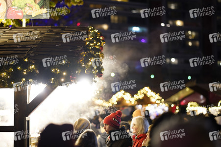 Weihnachtsmarkt am Roten Rathaus 2022 in Berlin
