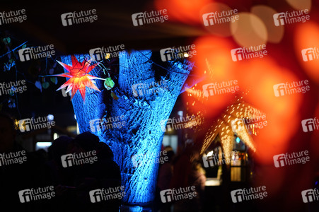 Weihnachtsmarkt am Roten Rathaus 2022 in Berlin