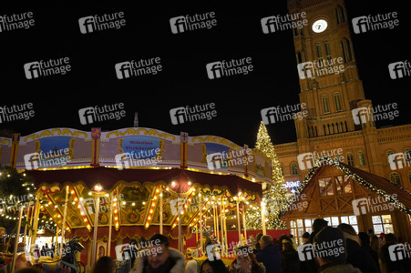 Weihnachtsmarkt am Roten Rathaus 2022 in Berlin
