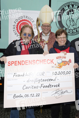 Pressetermin mit Frank Zander zur Aktion 'Weihnachten mit Frank on Tour' in Berlin