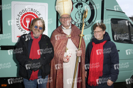 Pressetermin mit Frank Zander zur Aktion 'Weihnachten mit Frank on Tour' in Berlin
