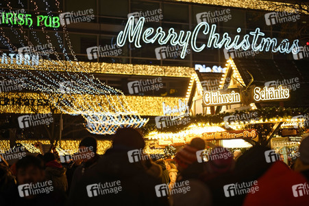 Weihnachtsmarkt an der Gedächtniskirche 2022 in Berlin