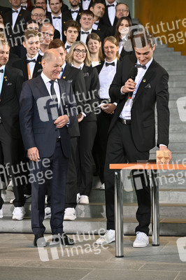 Empfang der Deutschen Berufe-Nationalmannschaft im Bundeskanzleramt in Berlin
