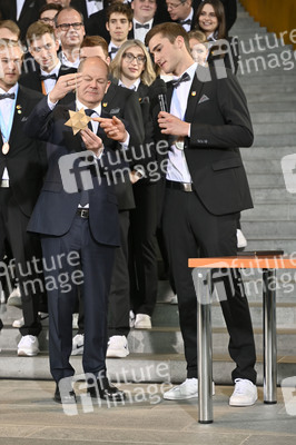 Empfang der Deutschen Berufe-Nationalmannschaft im Bundeskanzleramt in Berlin