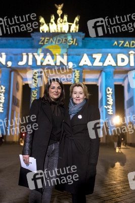 Solidaritätsdemo für die Frauen im Iran in Berlin