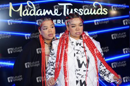 Enthüllung der Wachsfigur von Zoe Wees in Berlin