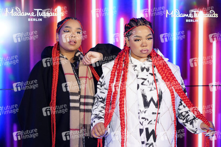 Enthüllung der Wachsfigur von Zoe Wees in Berlin