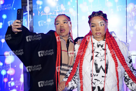 Enthüllung der Wachsfigur von Zoe Wees in Berlin