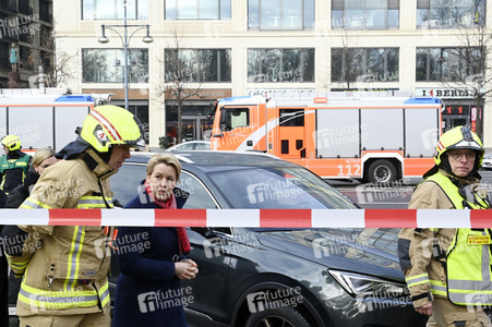 Explosion des Aquadom im Sealife Berlin