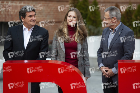 Prinzessin Leonor besucht das Rote Kreuz in Madrid