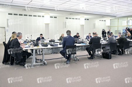 Sitzung des Ministerrates in Nürnberg