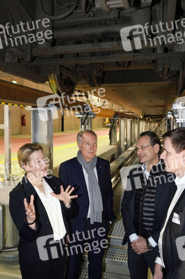 Eröffnung der erweiterten Halle im ICE-Werk Rummelsburg in Berlin