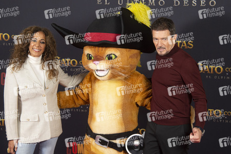 Photocall 'Der gestiefelte Kater: Der letzte Wunsch' in Madrid