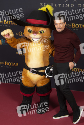 Photocall 'Der gestiefelte Kater: Der letzte Wunsch' in Madrid