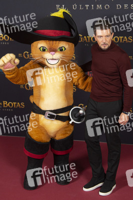 Photocall 'Der gestiefelte Kater: Der letzte Wunsch' in Madrid