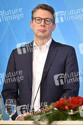 Pressekonferenz zur Sitzung des Ministerrates in Nürnberg